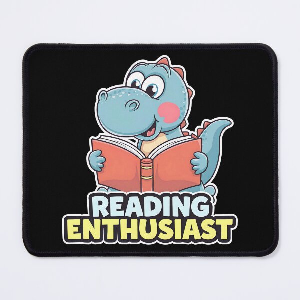 Item preview, Reading Dinosaur Book Lover Reading Enthusiast for Book Readers designed and sold by KLArtzStore.