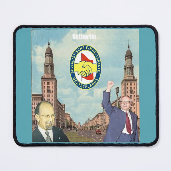 Item preview, Erich Honecker and Walther Ulbricht at the Frankfurter Tor Berlin designed and sold by Wendekind88.