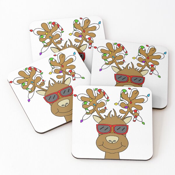 Item preview, Christmas Lights Reindeer Antlers designed and sold by Sartoris Art.