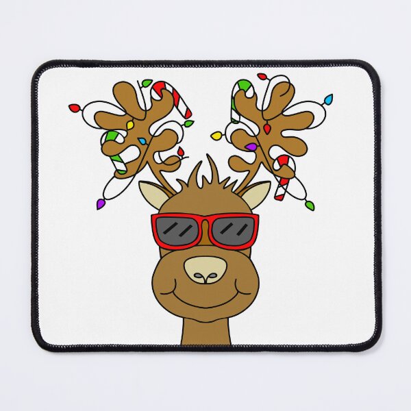 Item preview, Christmas Lights Reindeer Antlers designed and sold by Sartoris Art.