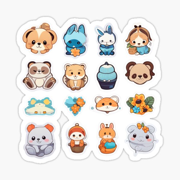 Item preview, Complete AO3 Tags Bundle - Cute Animals /flowers designed and sold by kayadrawingart.