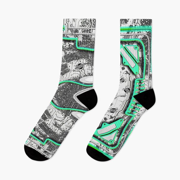 Item preview, conceptual digital illustration firewall interface Reality toxic Cyberpunk style - green neon 1 designed and sold by JVNS.