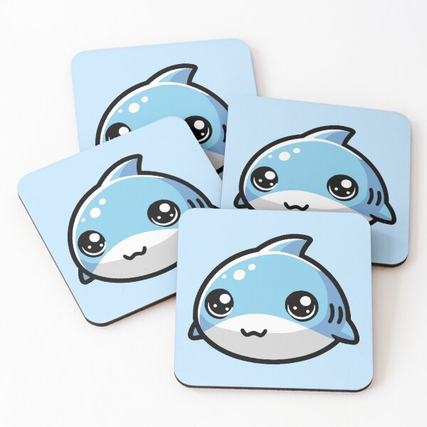Item preview, Cute Kawaii Shark Head designed and sold by PMCreative.