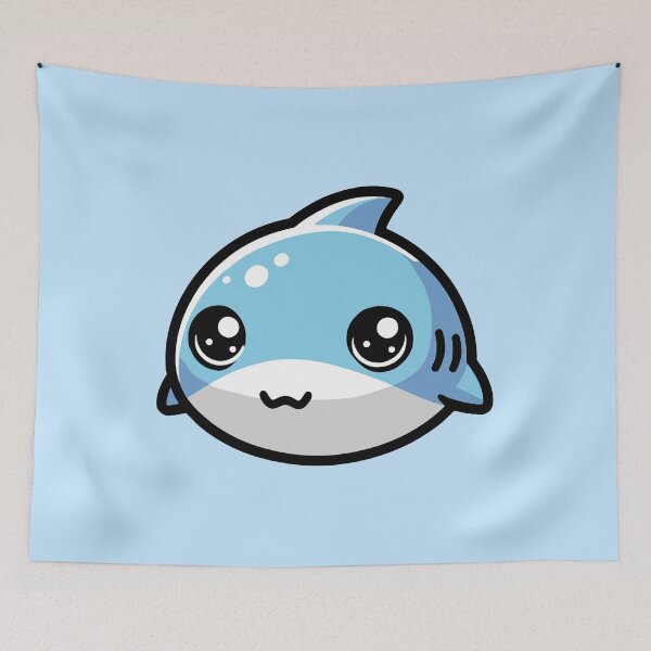 Item preview, Cute Kawaii Shark Head designed and sold by PMCreative.