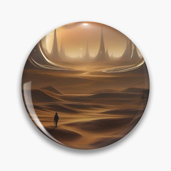 Item preview, Lone Explorer in the Dunes of Infinity designed and sold by Pandanime.