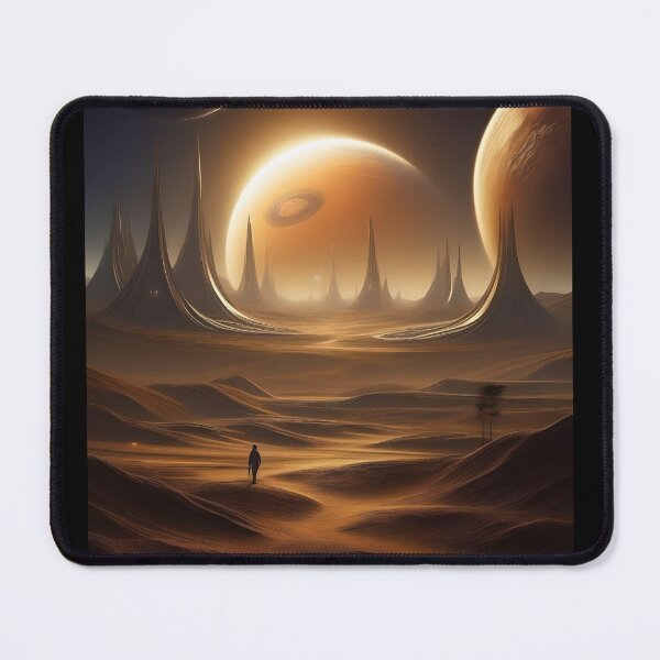 Item preview, Lone Explorer in the Dunes of Infinity designed and sold by Pandanime.