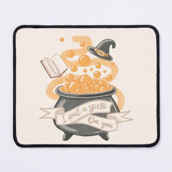Item preview, Cute witch cauldron (orange) designed and sold by SnugbugStudios.