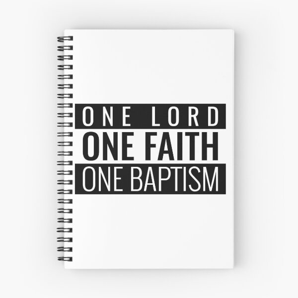 Item preview, One Lord One Faith One Baptism designed and sold by DivaDoodle.