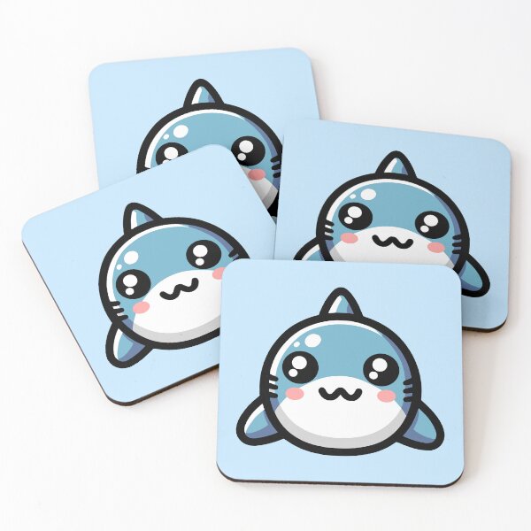 Item preview, Kawaii Cute Shark Head designed and sold by PMCreative.