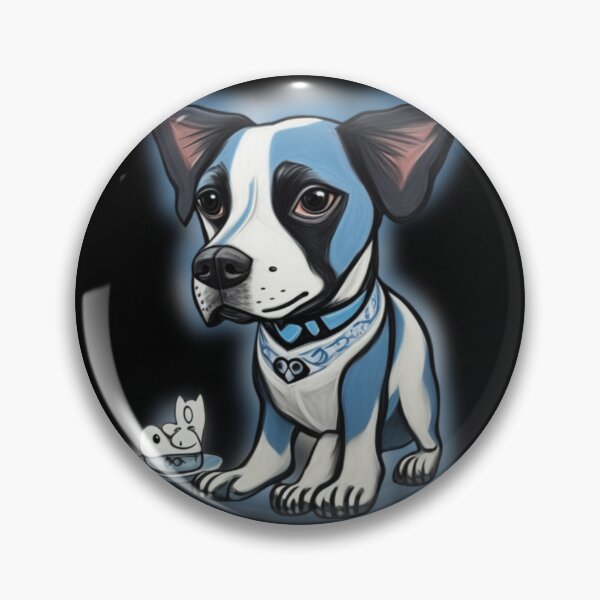 Item preview, Blue Puppy designed and sold by LevonsCrazyArt.