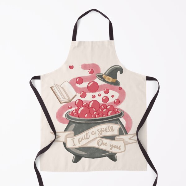 Item preview, Cute witch cauldron (red/pink) designed and sold by SnugbugStudios.