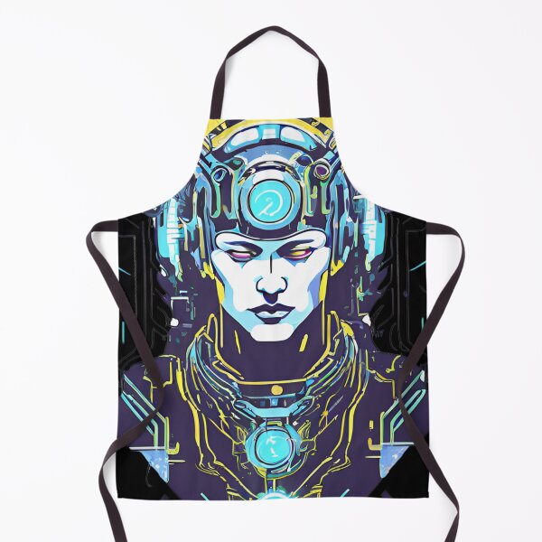 Item preview, Neon-Glowing Cyberpunk Angel T-Shirt - Futuristic Hip God with Electric Halo Art D26 designed and sold by pixelandcrafted.
