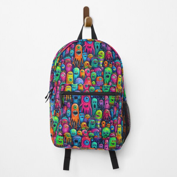 Item preview, Vibrant Monster Mayhem with Colorful Alien Creatures designed and sold by Vinson-MFG.