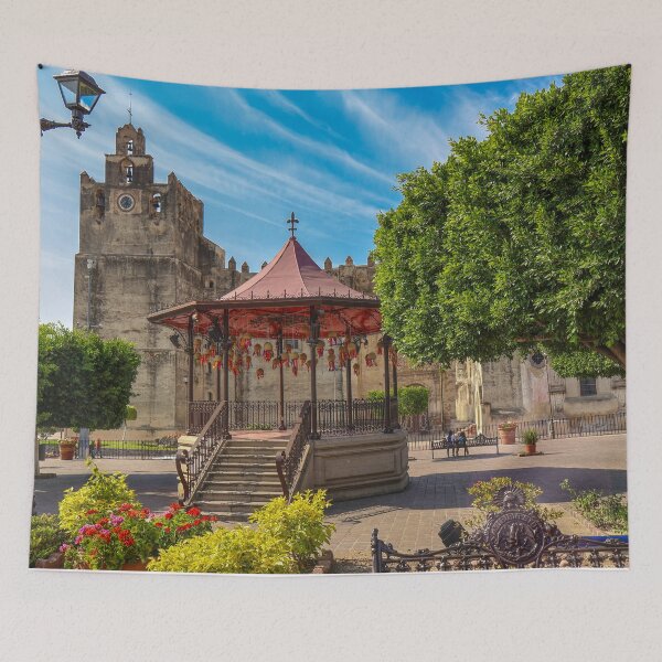 Item preview, Historic Church and Pavilion in a Picturesque Mexican Plaza designed and sold by NosionDesigns.