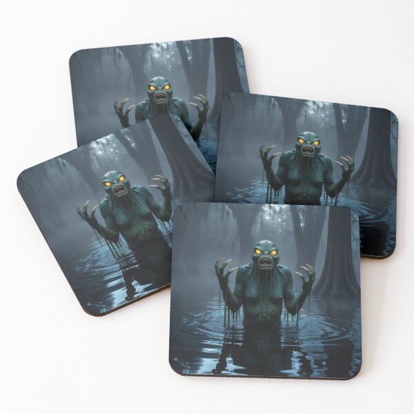Item preview, The Swamp Creature: Terror Emerging from the Water designed and sold by Sartawsky.
