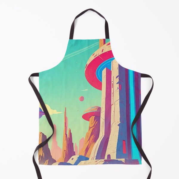 Item preview, Journey to the Floating Towers of an Alien World designed and sold by ArtComixHaven.