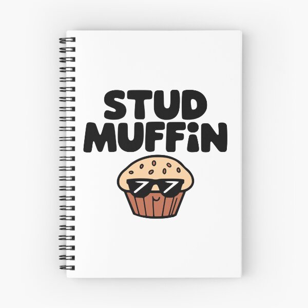 Item preview, Stud Muffin! Cute Muffin Pun designed and sold by PMCreative.