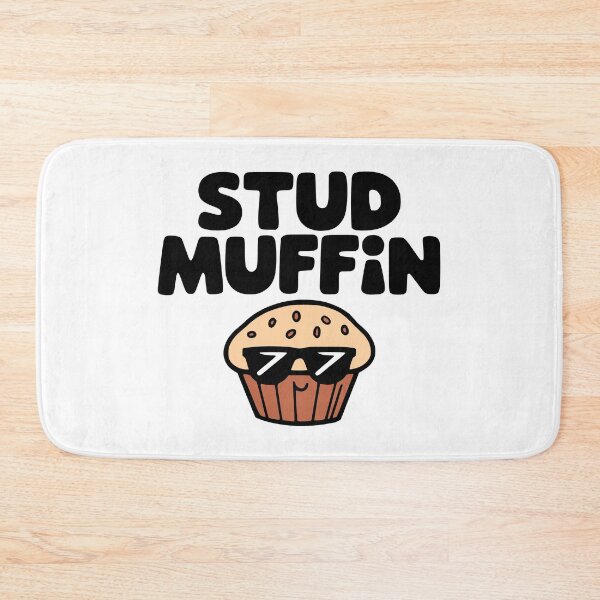 Item preview, Stud Muffin! Cute Muffin Pun designed and sold by PMCreative.