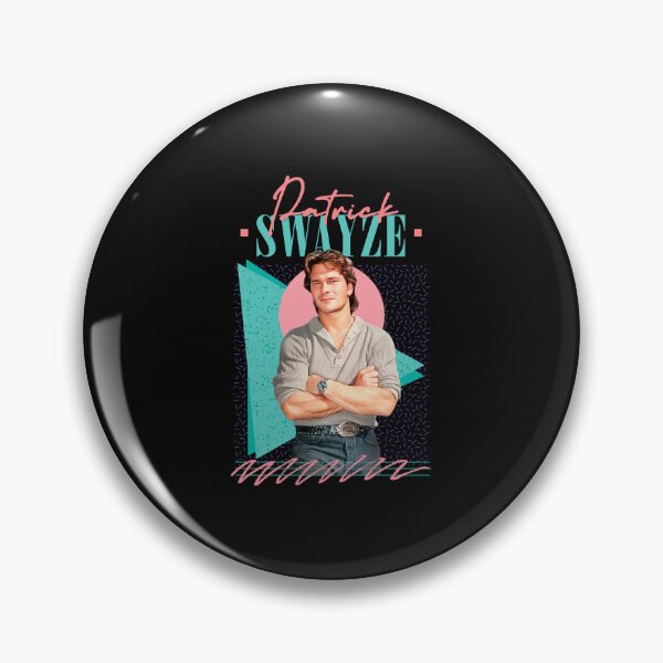 Item preview, Patrick Swayze __ Retro Style Fan Art  designed and sold by Masonixem.