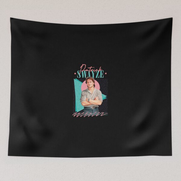 Item preview, Patrick Swayze __ Retro Style Fan Art  designed and sold by Masonixem.
