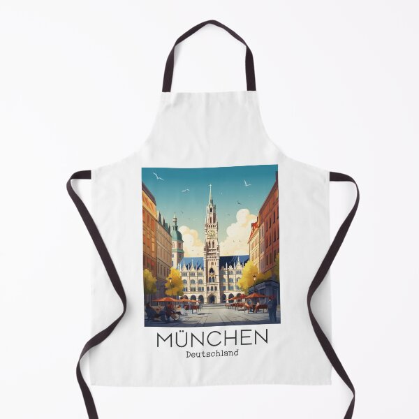 Item preview, A Vintage Travel Illustration of München - Deutschland designed and sold by GoodOldVintage.