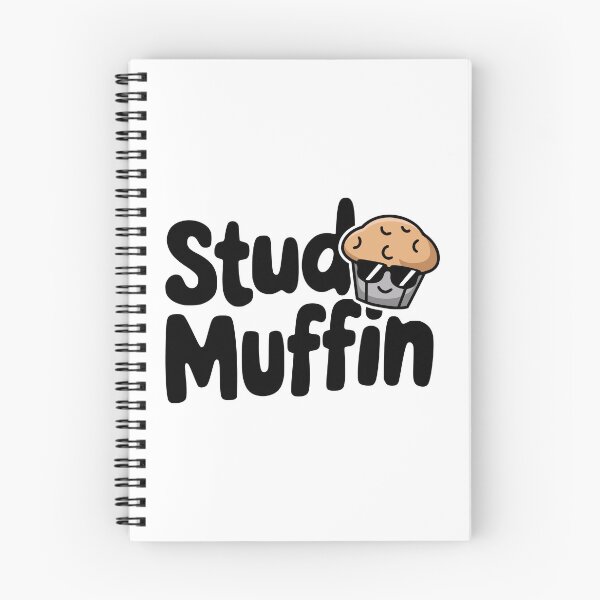 Item preview, Stud Muffin! Funny Muffin Pun designed and sold by PMCreative.