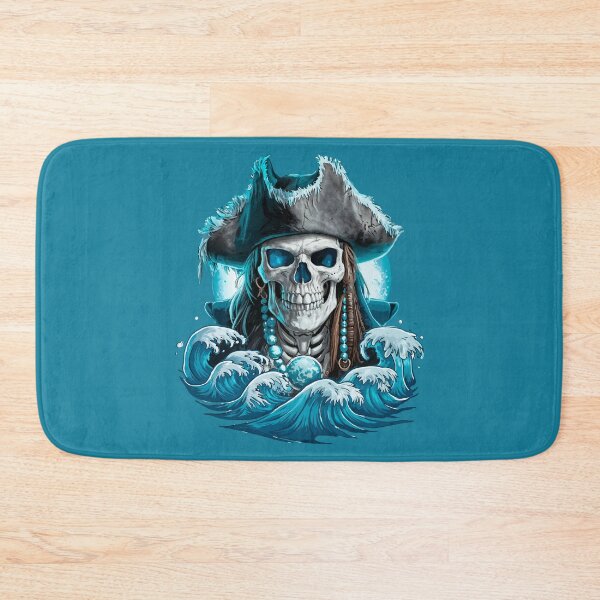 Item preview, Ghostly Pirate Skull: Ride the Haunted Waves designed and sold by StellarDreamer.