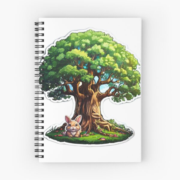 Item preview, Huge tree with a bunny  designed and sold by myartisanco.