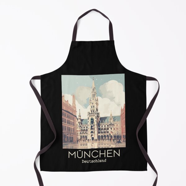 Item preview, A Vintage Travel Illustration of München - Deutschland designed and sold by GoodOldVintage.