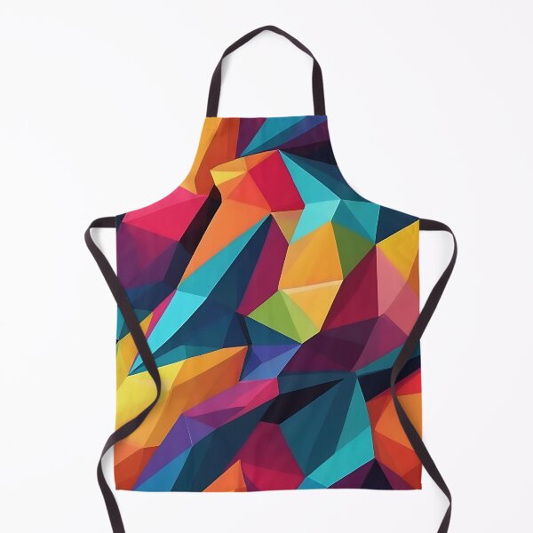 Item preview, Abstract low poly featuring a spectrum of vivid colors for a dynamic look designed and sold by Tchoice.