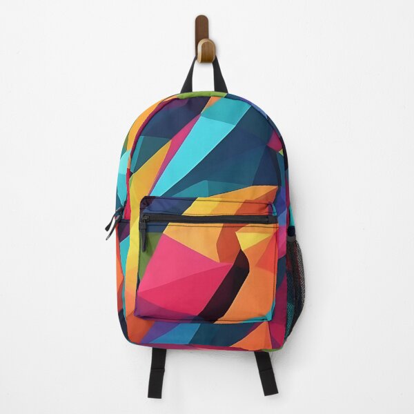 Item preview, Abstract low poly featuring a spectrum of vivid colors for a dynamic look designed and sold by Tchoice.