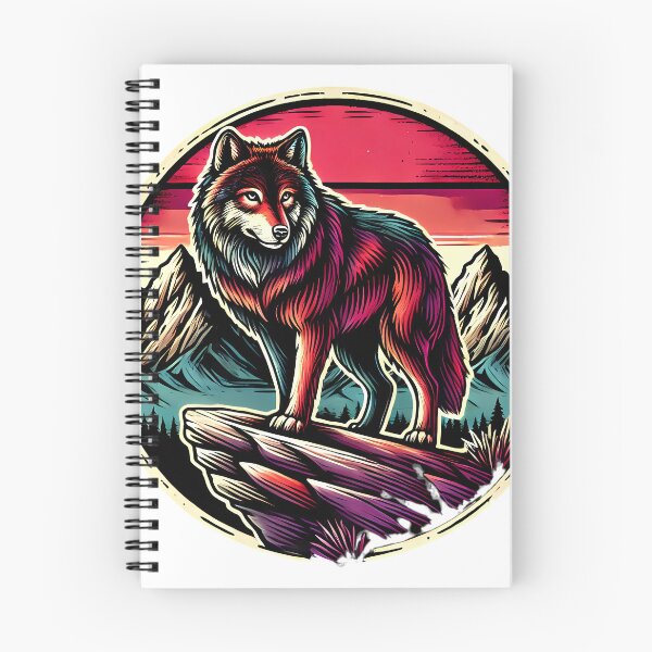 Item preview, The Wolf Hiking and Camping designed and sold by nodij.