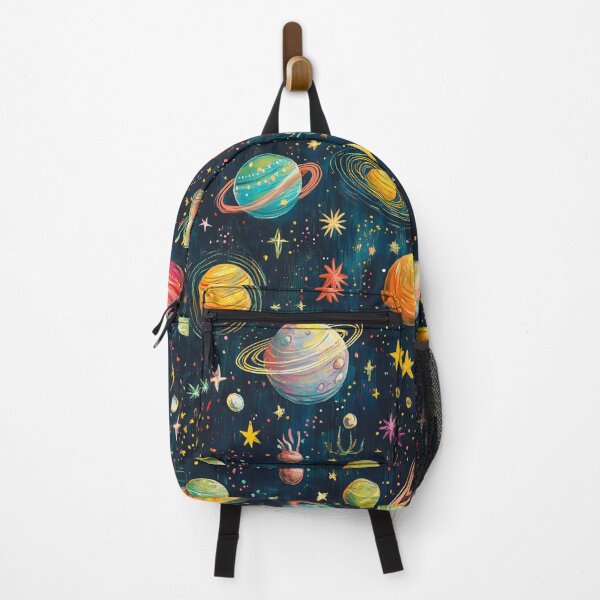 Item preview, Space Adventure Galaxy Planets Pattern designed and sold by GrinGalore.