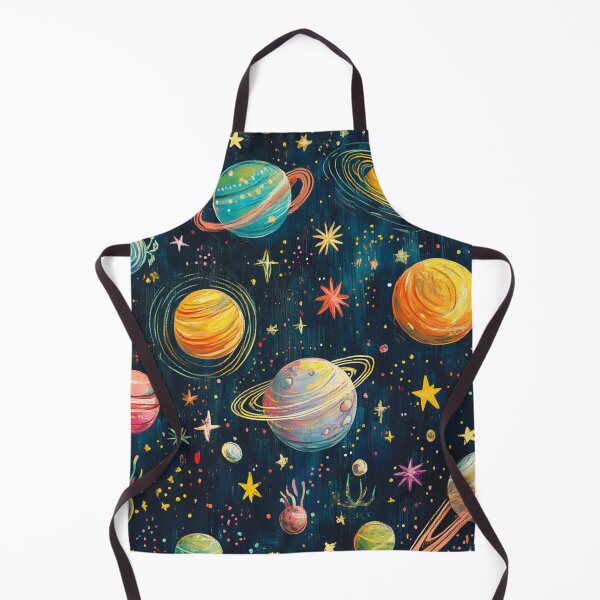Item preview, Space Adventure Galaxy Planets Pattern  designed and sold by GrinGalore.
