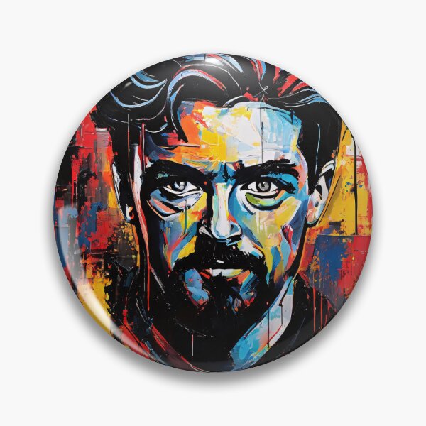 Item preview, 1984 - Big Brother and the Eye that Sees All - Impasto with Acrylic #2 designed and sold by Second Draft Visuals.
