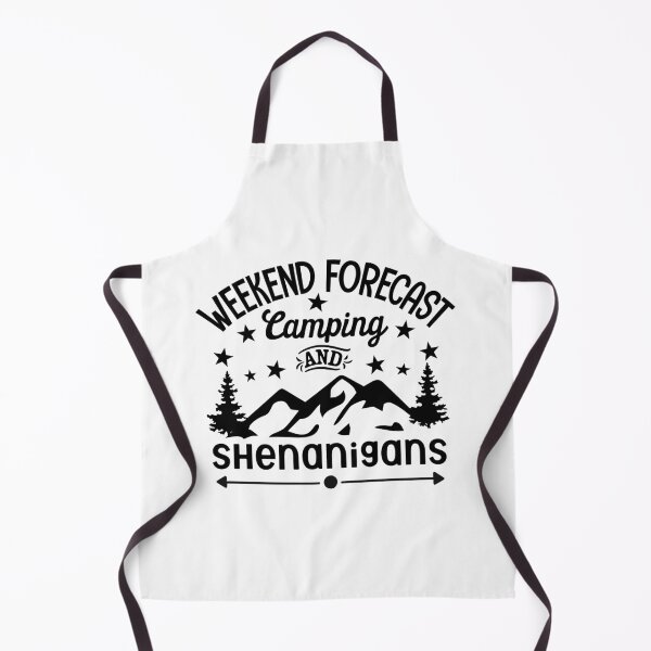 Item preview, "Weekend Forecast: Camping and Shenanigans" Design designed and sold by Dream World Images.