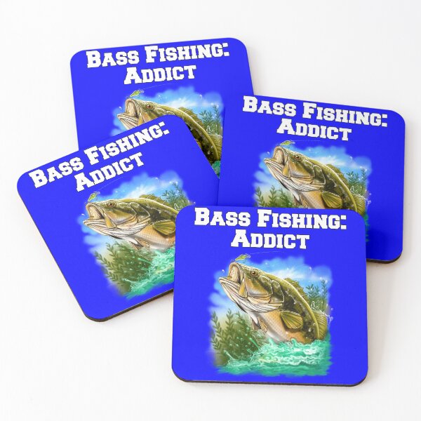 Item preview, Bass Fisherman Fishermen Fishing Fanatic Bass Fishing Addict designed and sold by fantasticdesign.