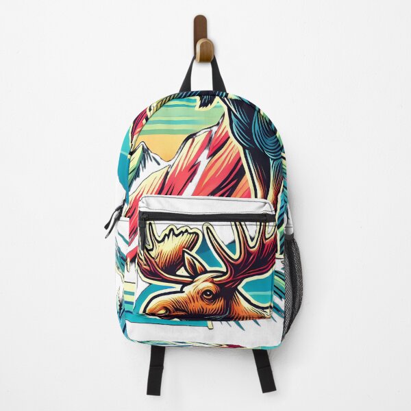 Item preview, Moose hikers and campers designed and sold by nodij.