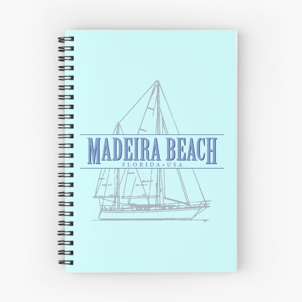 Item preview, Madeira Beach Florida Vintage Sailboat Design designed and sold by Futurebeachbum.