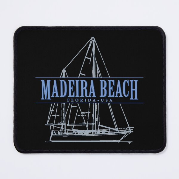 Item preview, Madeira Beach Florida Vintage Sailboat Design designed and sold by Futurebeachbum.