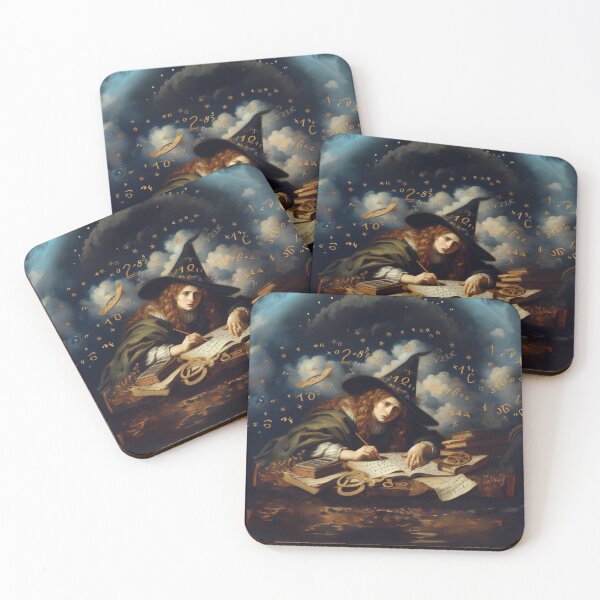 Item preview, Witch Trying to Figure Out Maths designed and sold by boysenberrie.