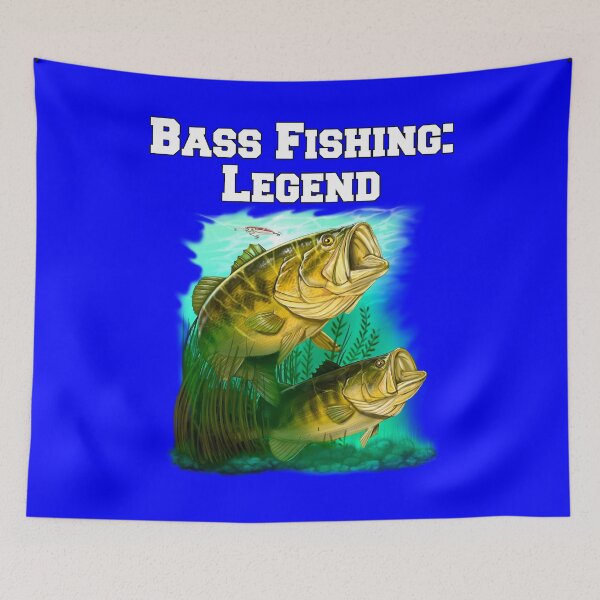 Item preview, Bass Fisherman Fishermen Fishing Fanatic Bass Fishing Legend designed and sold by fantasticdesign.