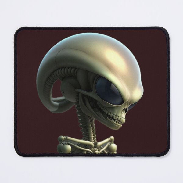 Item preview, Zog, the galaxy’s most stylish green alien skeleton designed and sold by PrintMeOnYou.
