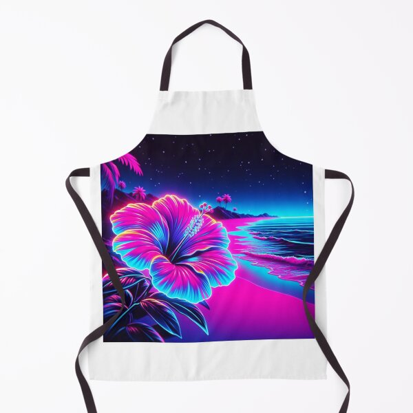 Aperçu de l'œuvre Hibiscus nocturne, Hibiscus hawaïen créée et vendue par RetroThreadedTs.