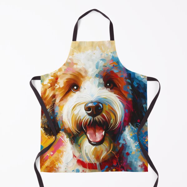 Item preview, Impresión acrílica de perro Lagotto Romagnolo Retrato de mascota Amantes de los perros designed and sold by Puppy Puzzles Plus.