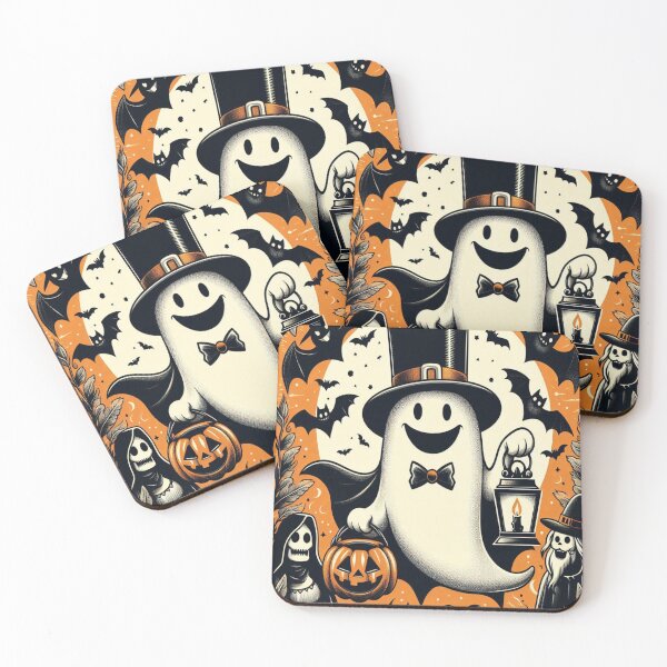 Item preview, Vintage Halloween Ghost 2 designed and sold by harwoodkp.