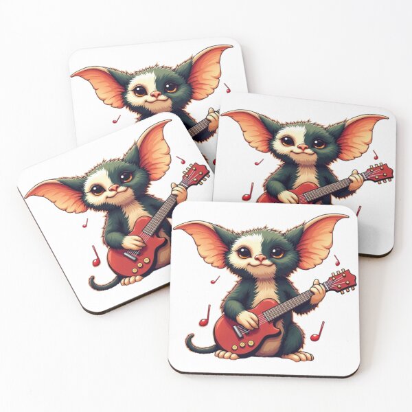 Artikelvorschau, Mogwai spielt Gitarre entworfen und verkauft von JonysCreativeDesigns.