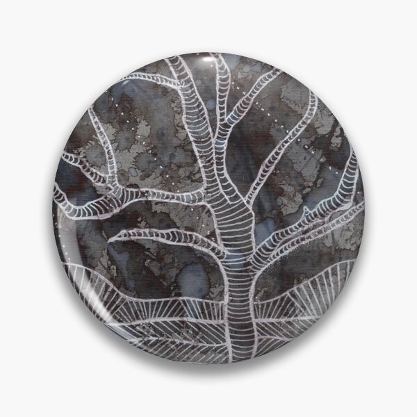 Item preview, White bare tree 102 - painting designed and sold by helengarvey.