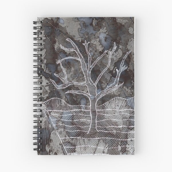 Item preview, White bare tree 102 - painting designed and sold by helengarvey.