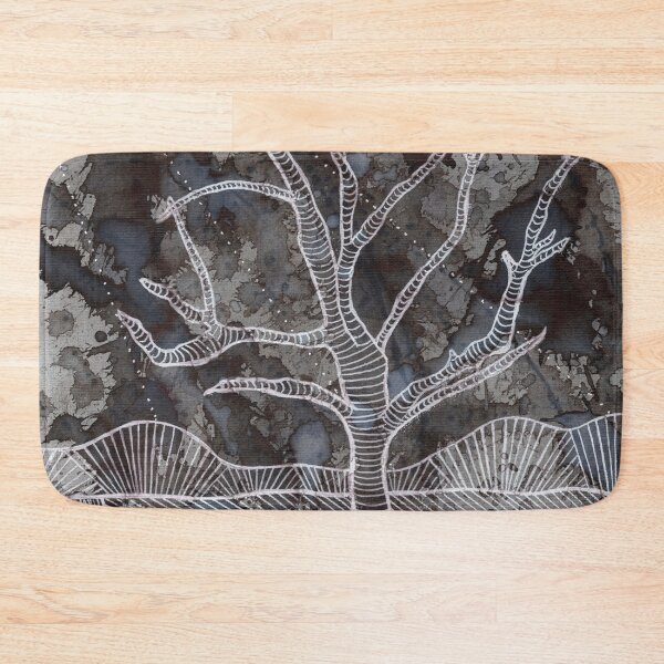 Item preview, White bare tree 102 - painting designed and sold by helengarvey.